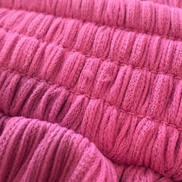 Lane Bryant Ruffle Off Shoulder Mauve Pink Blouse Size 18/20 - Picture 15 of 16